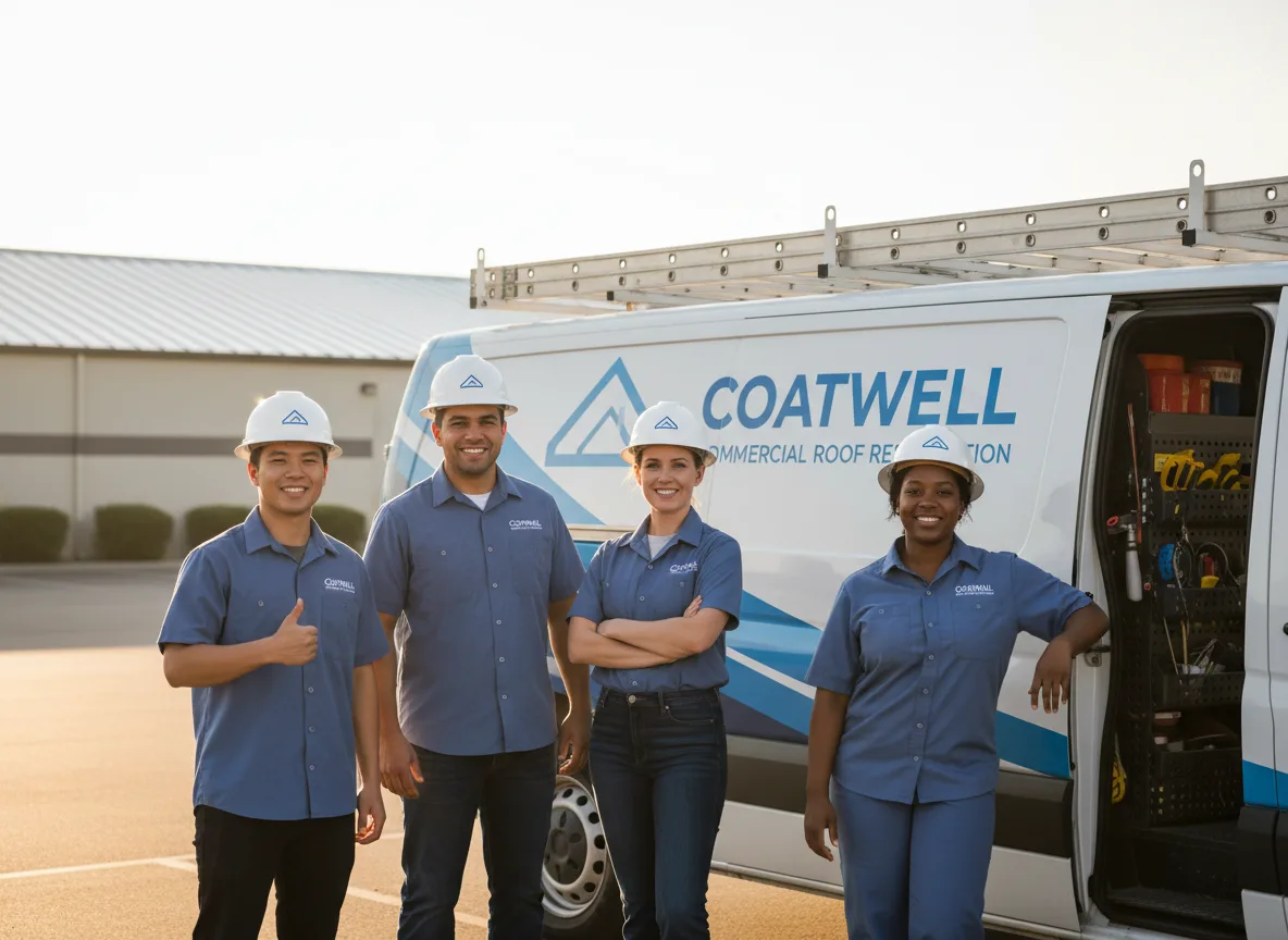 Commercial roof coating company in Holbrook, PA